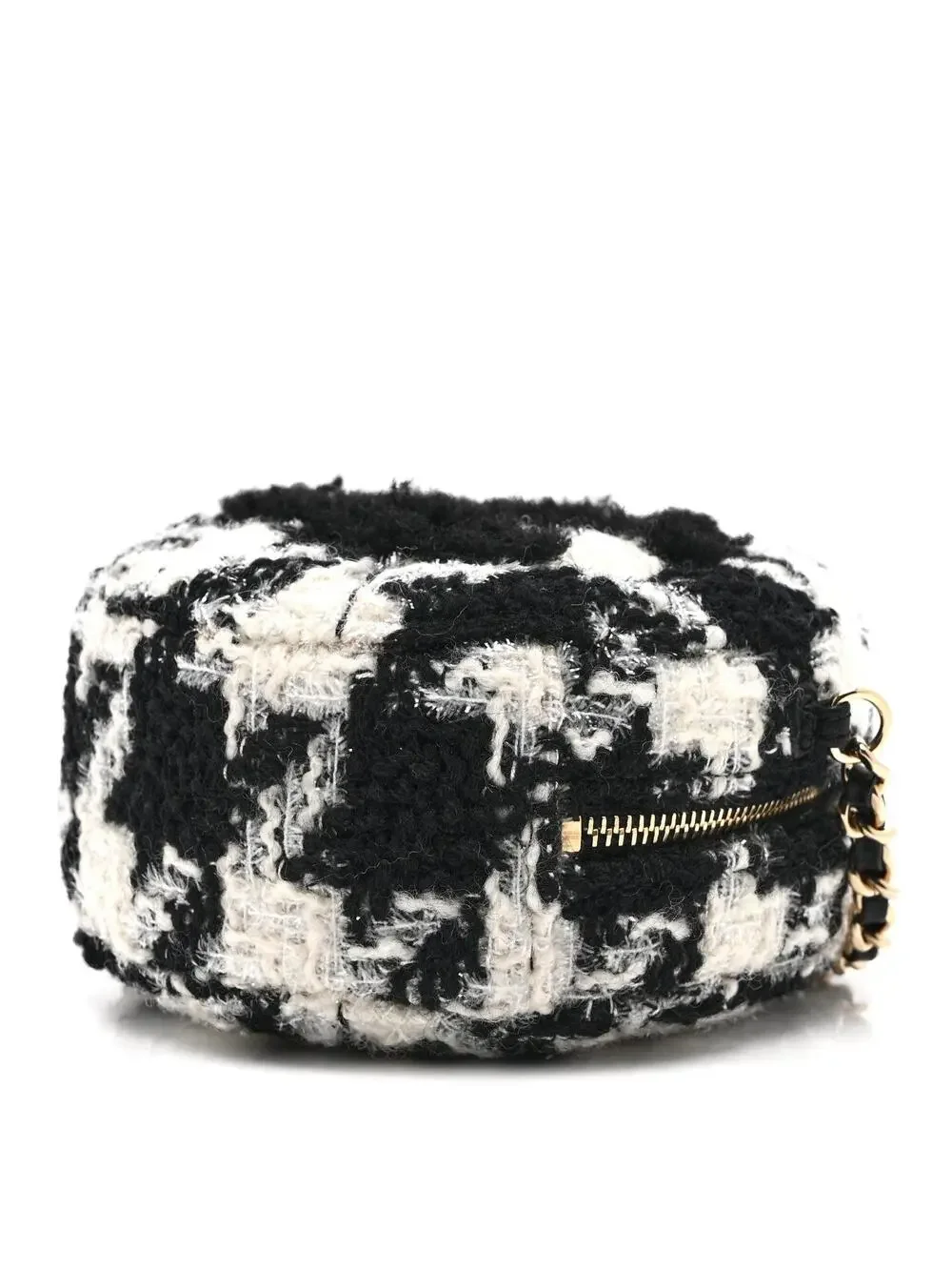 Chanel Wool Tweed Lambskin Quilted #256934C19B
